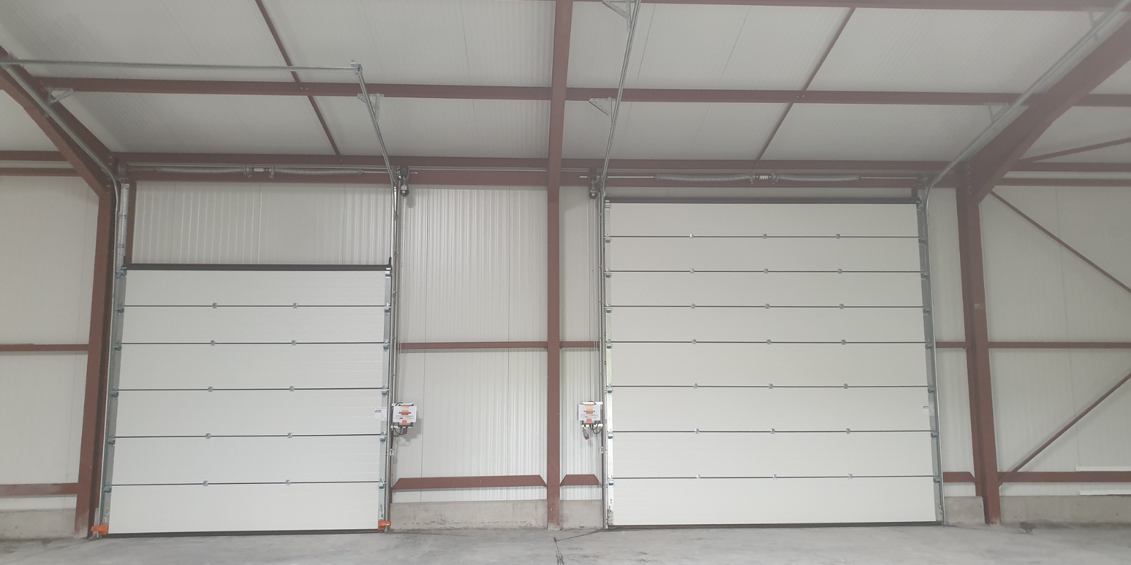 automatisation_porte_sectionnelle_entrepot