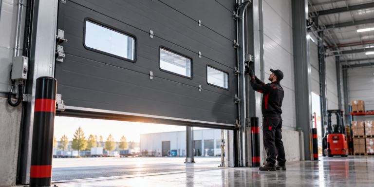 Durée de vie d’une porte sectionnelle industrielle